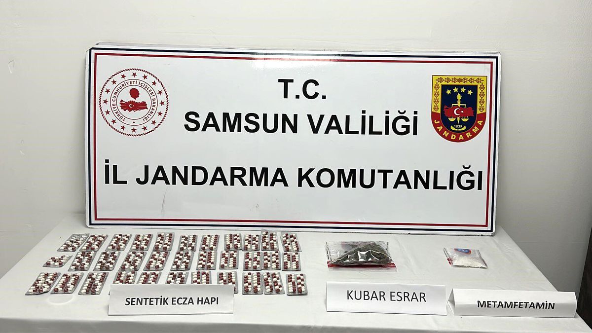 Samsun\'da Uyuşturucu Operasyonu
