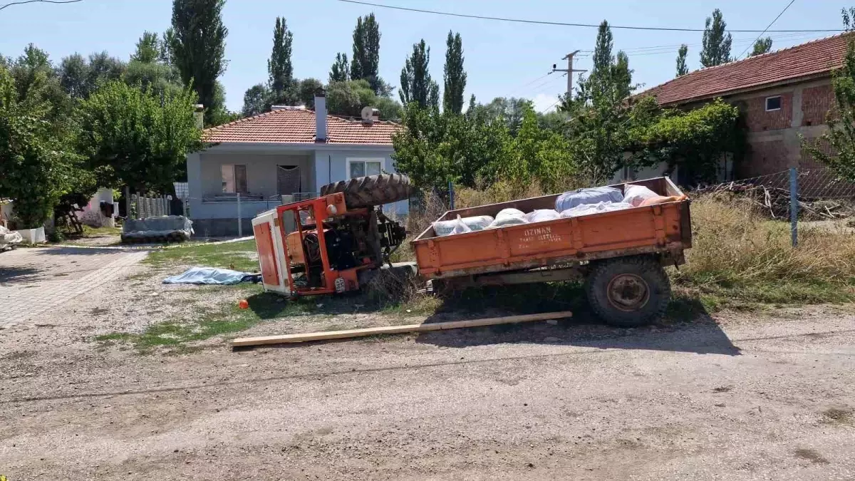 Traktör Kazasında Kalp Krizi Ölüme Neden Oldu