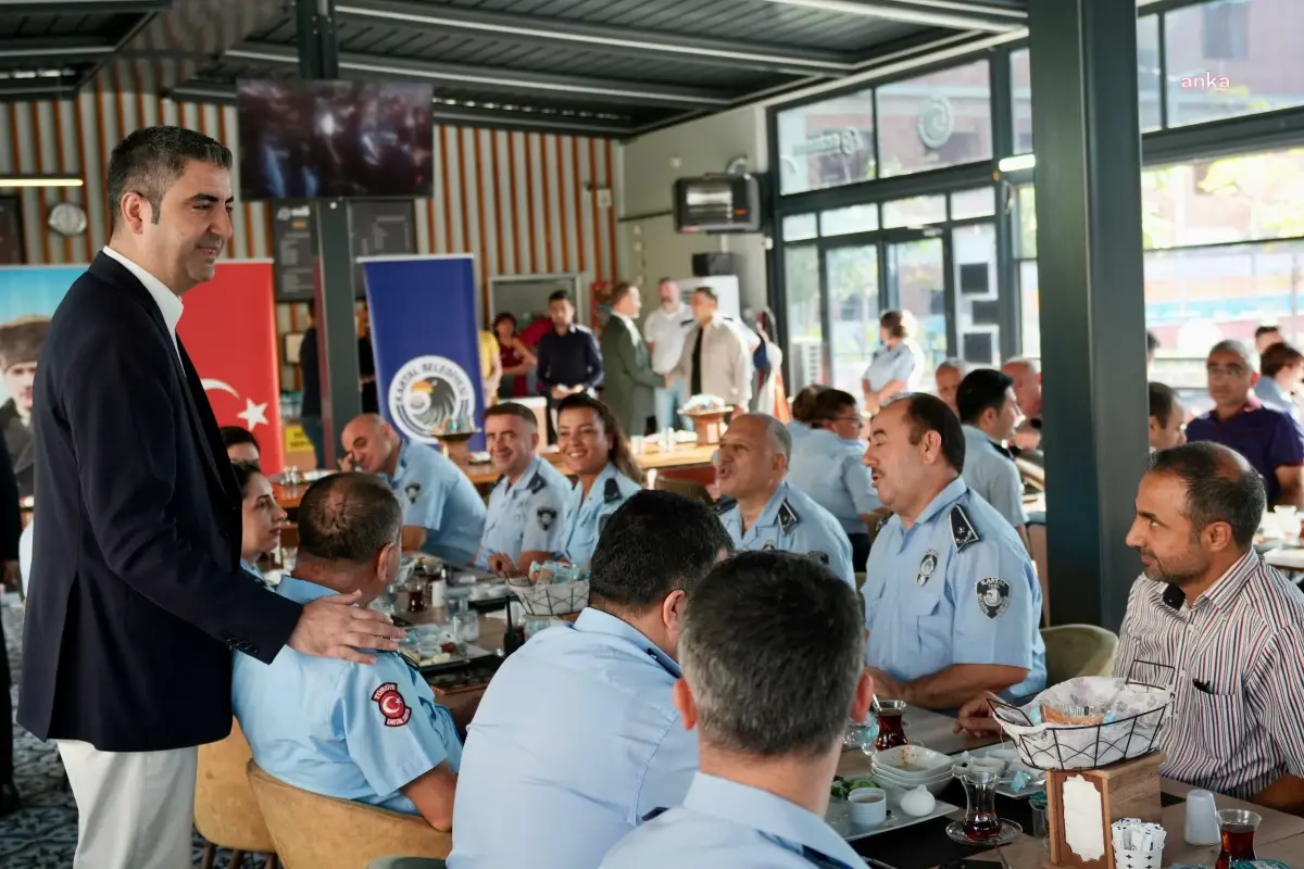 Kartal Belediye Başkanı Gökhan Yüksel, Zabıta Haftası\'nı kutladı