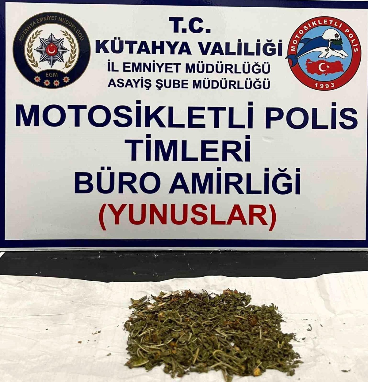 Kütahya\'da Uyuşturucu Operasyonu