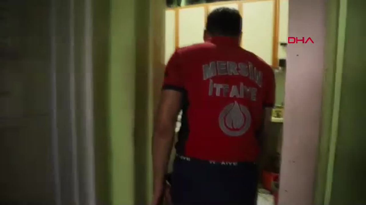 Mersin\'de Kadın Düşerek Ağır Yaralandı