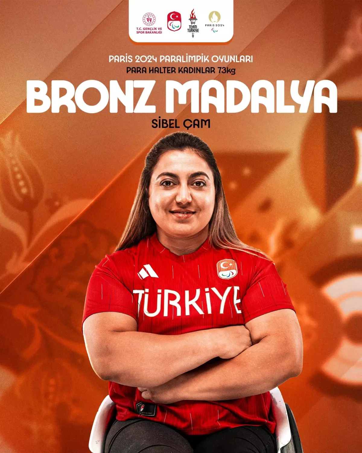 Sibel Çam, Paralimpik Oyunlar\'da Bronz Madalya Kazandı
