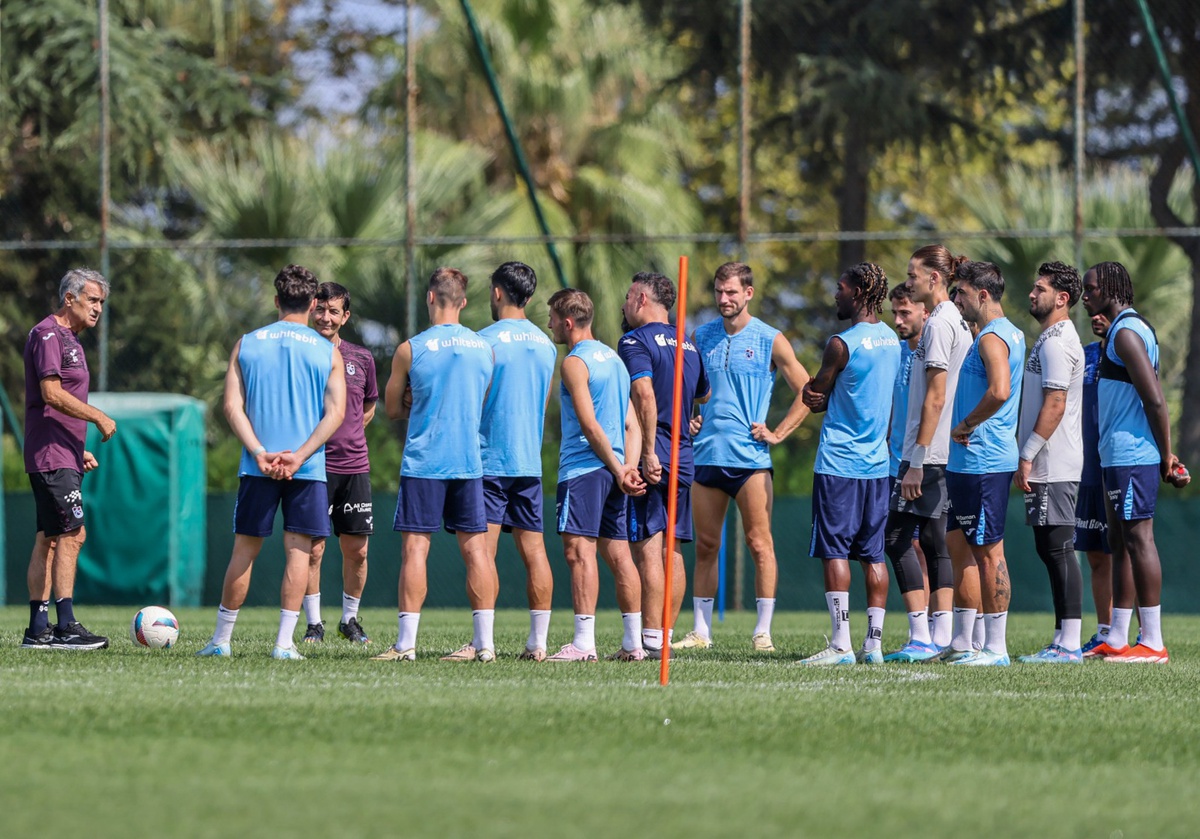 Trabzonspor, Beşiktaş Maçına Hazırlanıyor