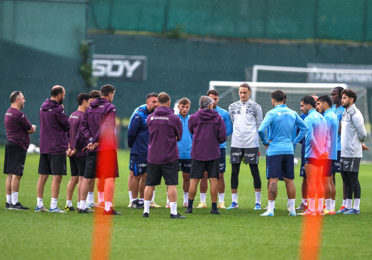 Trabzonspor Beşiktaş Maçına Hazırlanıyor
