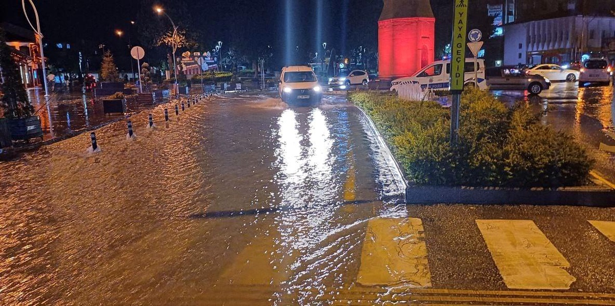 Çorum\'da Sağanak Yağış Sonrası Sel Felaketi
