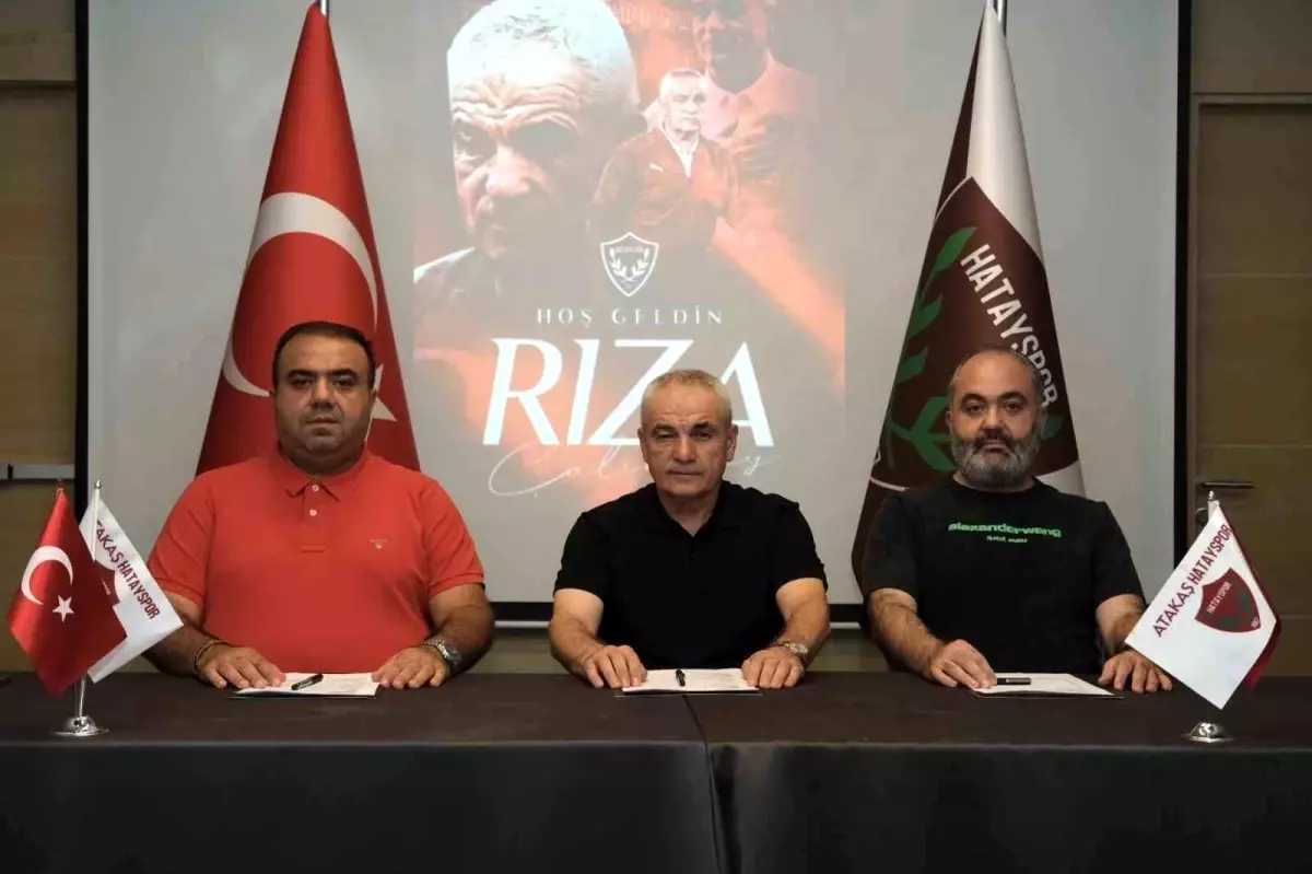 Hatayspor Rıza Çalımbay ile Anlaştı