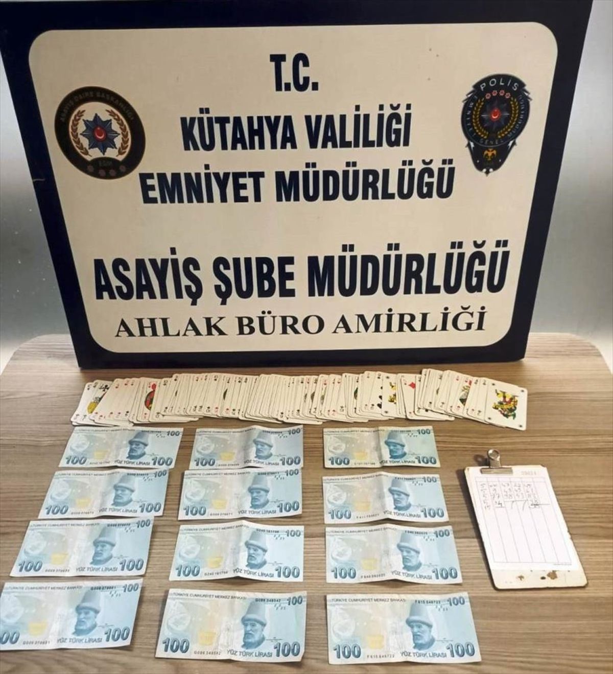 Kütahya\'da Kumar Baskını: Dört Kişi Suçüstü!