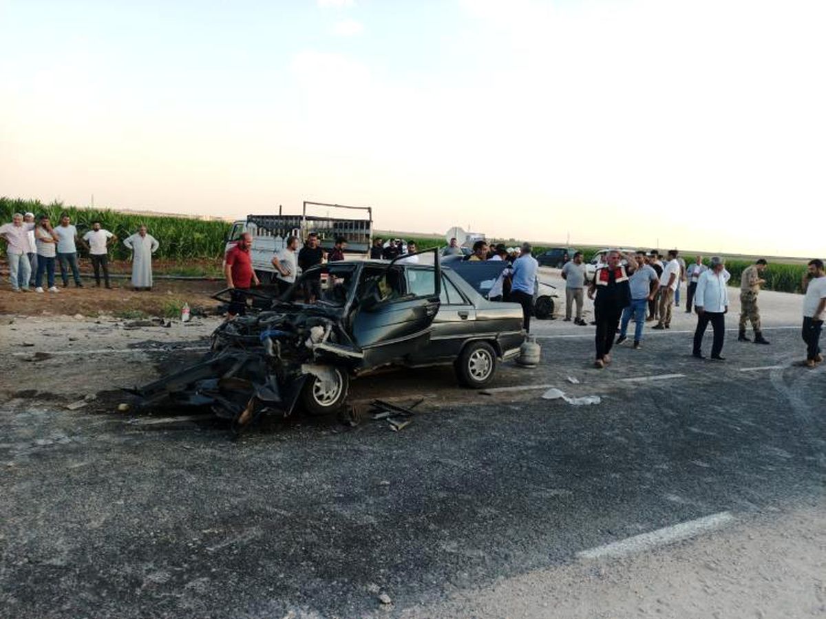 Mardin\'de Trafik Kazası: 9 Yaralı