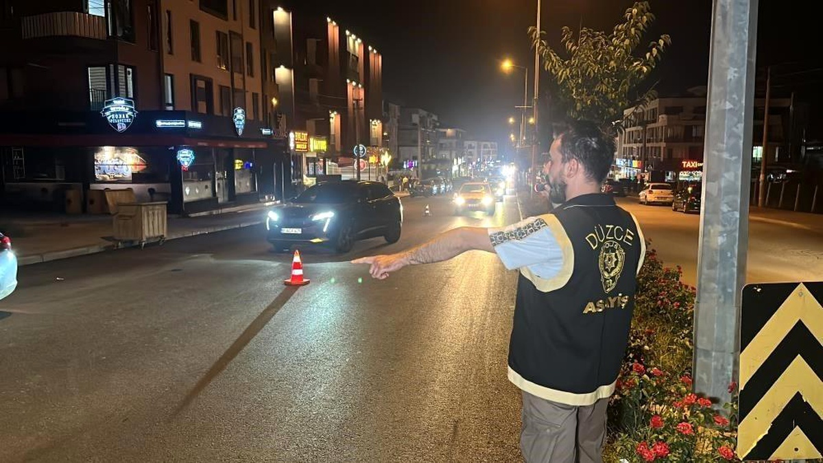 Düzce\'de Şok Denetimler: 30 Gözaltı