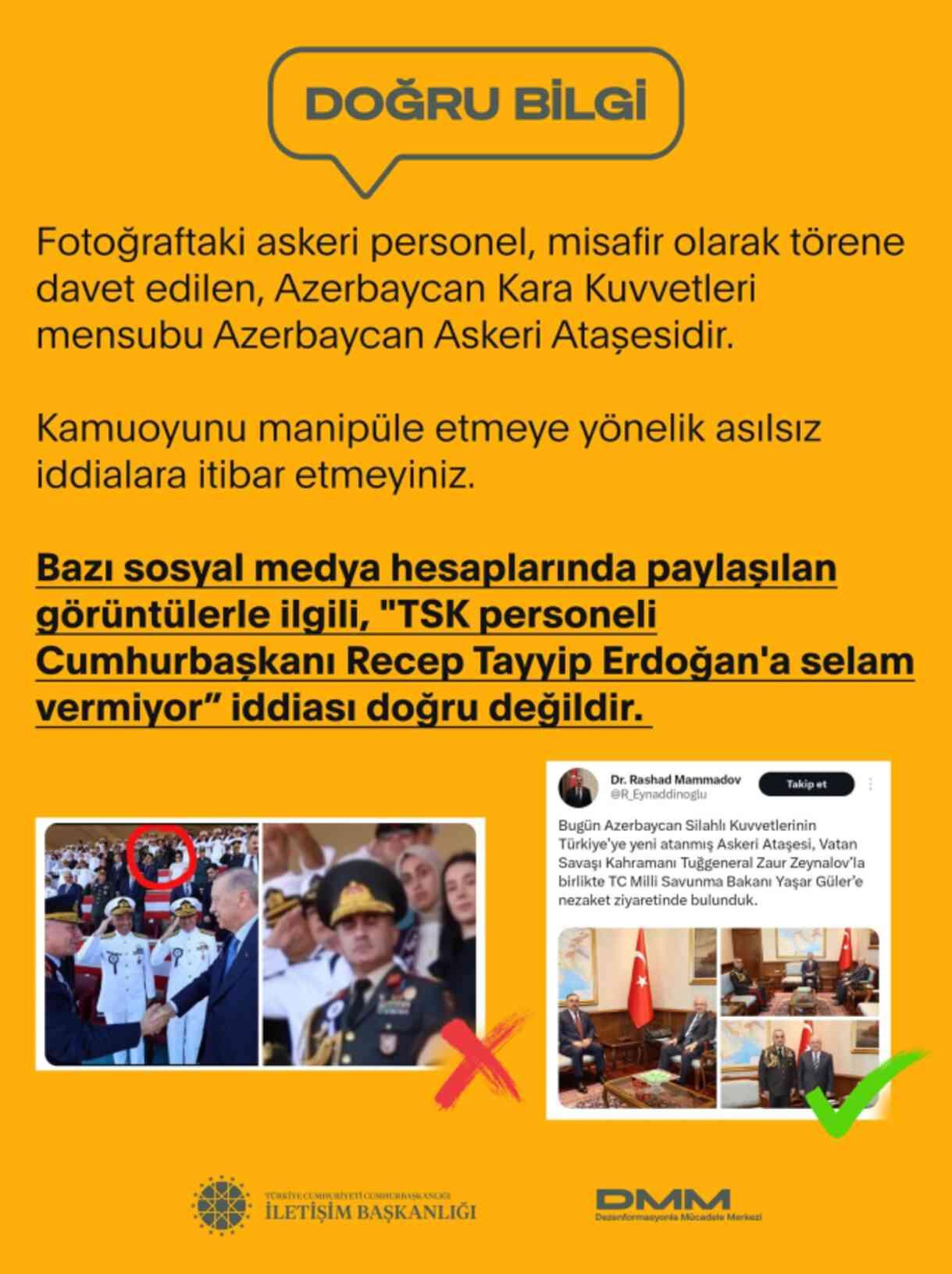 Askerin Erdoğan'a selam vermediği iddia edilmişti! Cumhurbaşkanlığı işin aslını açıkladı