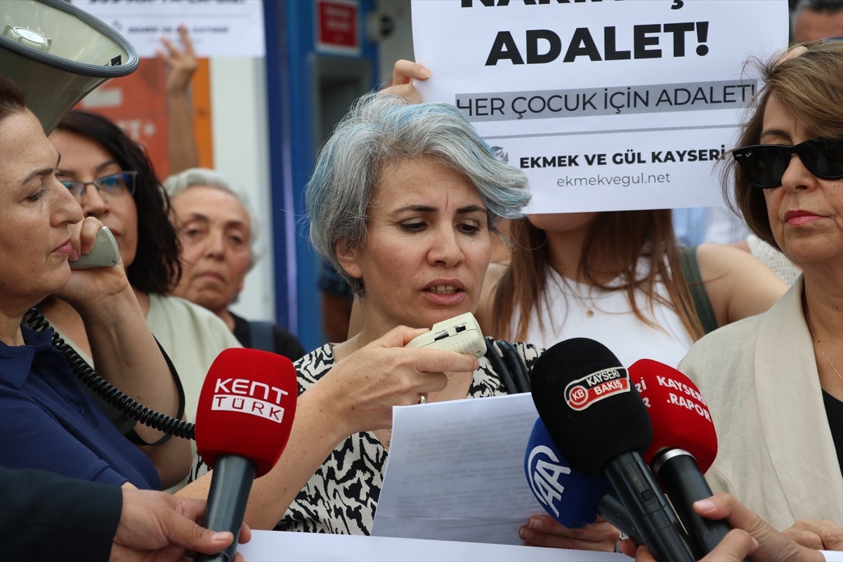 Kadın Platformu\'ndan Narin Güran Protesi