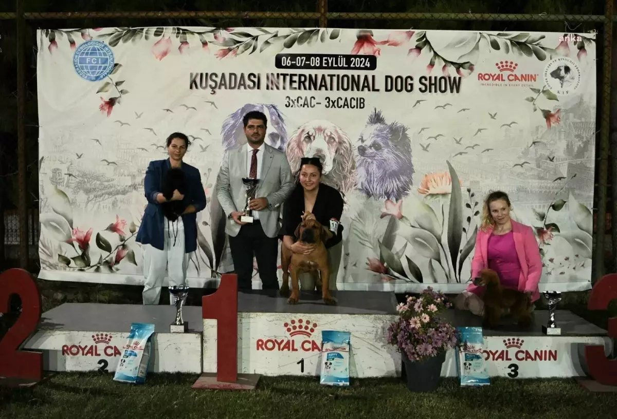 Kuşadası İnternational Dog Show Sonuçlandı