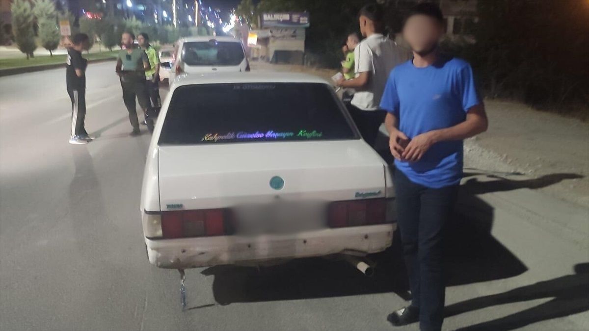 Drift Yapan Sürücüye 58 Bin Ceza