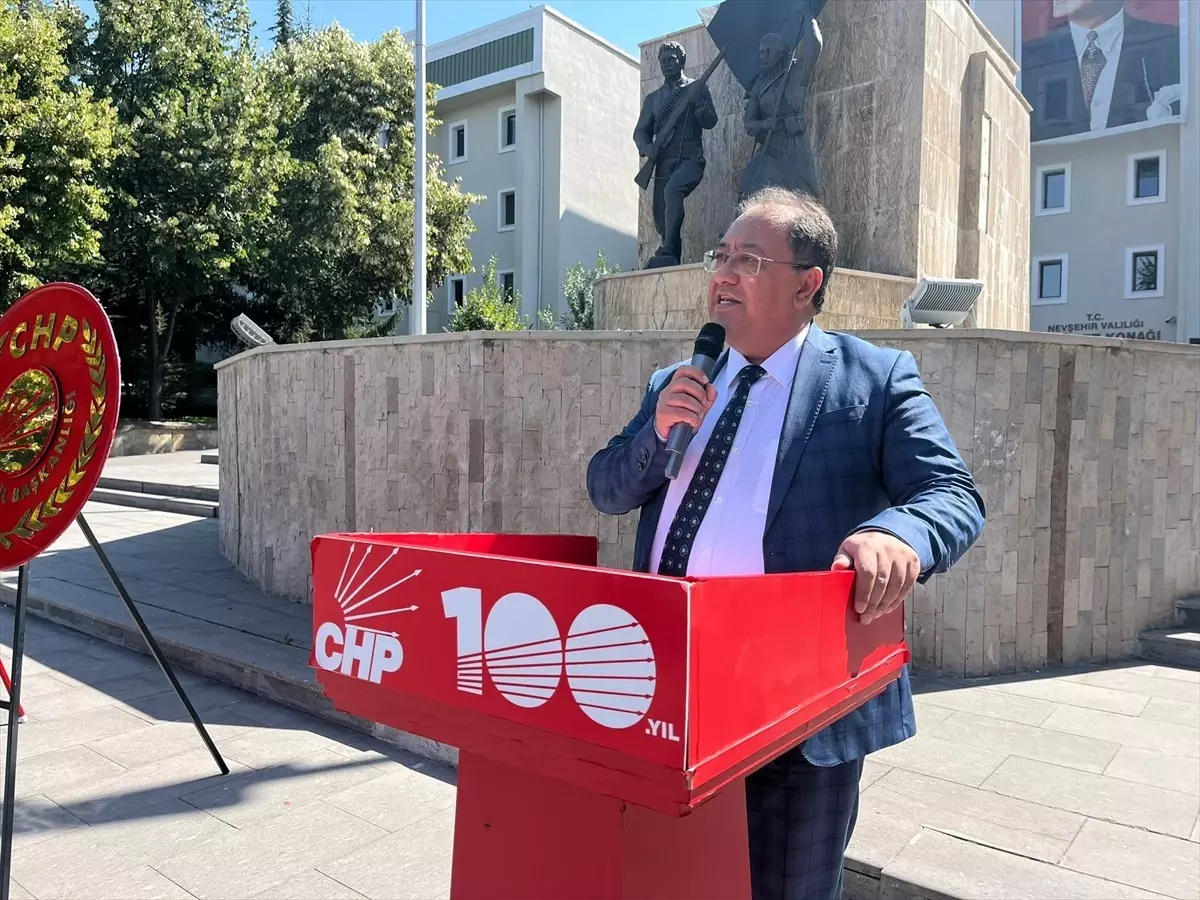 CHP\'nin 101. Kuruluş Yıl Dönümü Nevşehir\'de Kutlandı
