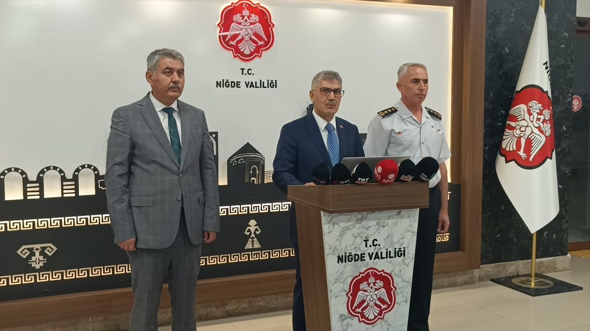 Niğde\'de Güvenlik Toplantısı Yapıldı