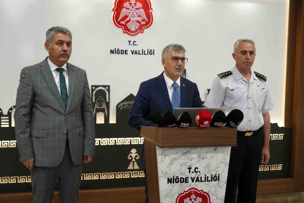 Niğde\'de Güvenlik Toplantısı Yapıldı