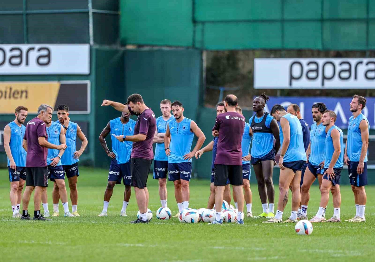 Trabzonspor Beşiktaş Maçına Hazırlanıyor