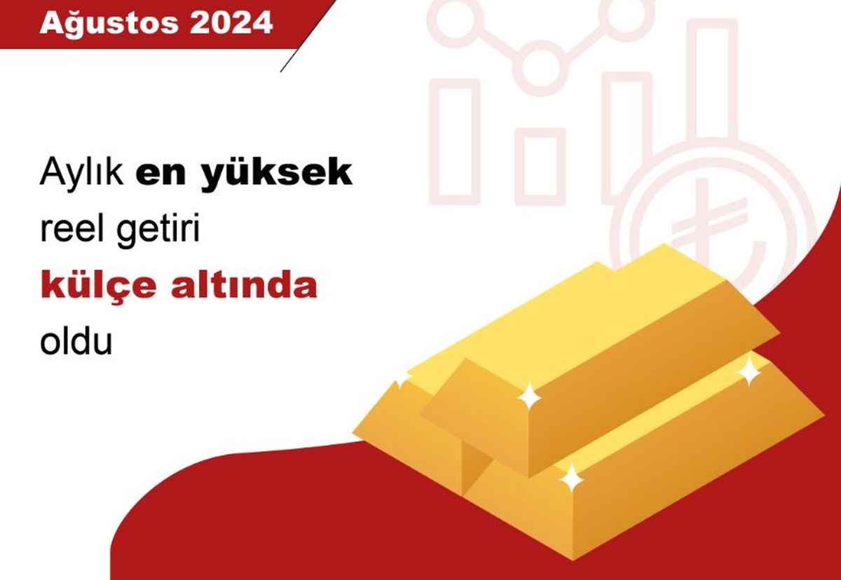 Ağustos\'ta En Yüksek Getiri Külçe Altından