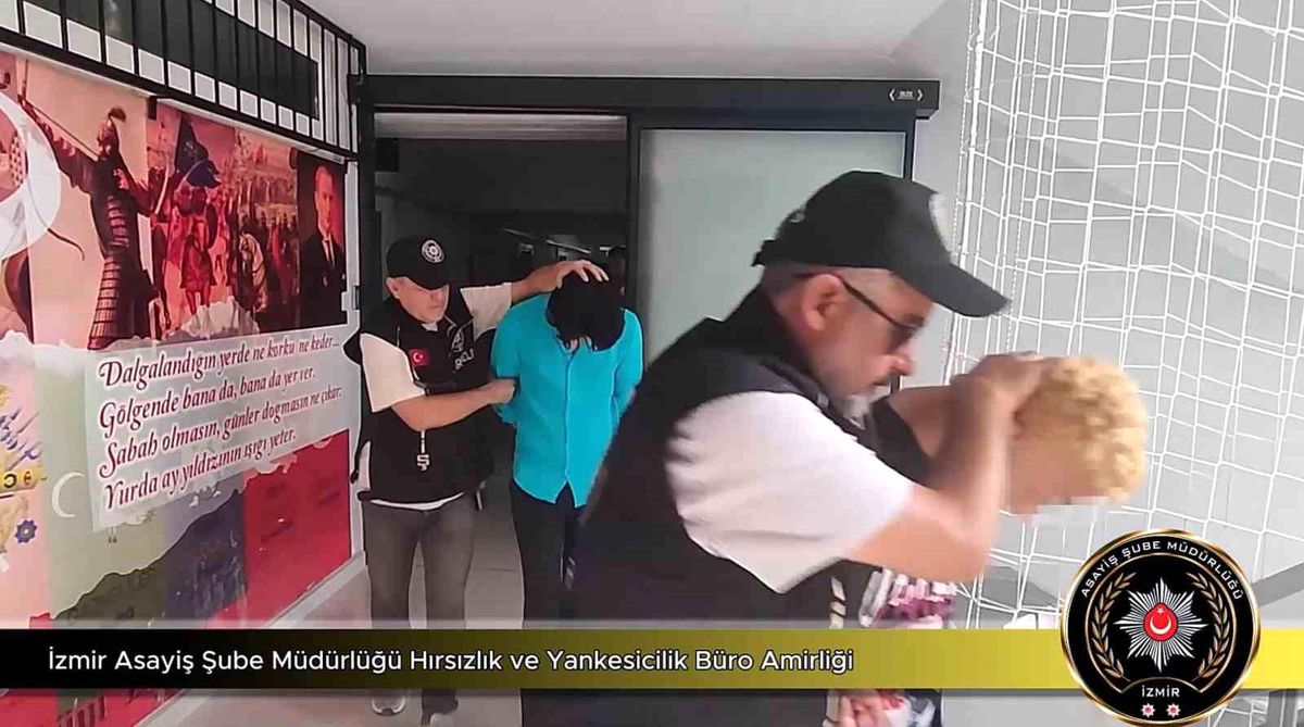 İzmir\'de Cep Telefonu Gaspı: 3 Şüpheli Tutuklandı
