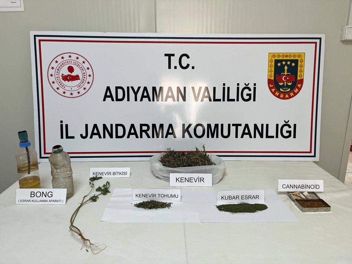 Adıyaman\'da Uyuşturucu Operasyonu