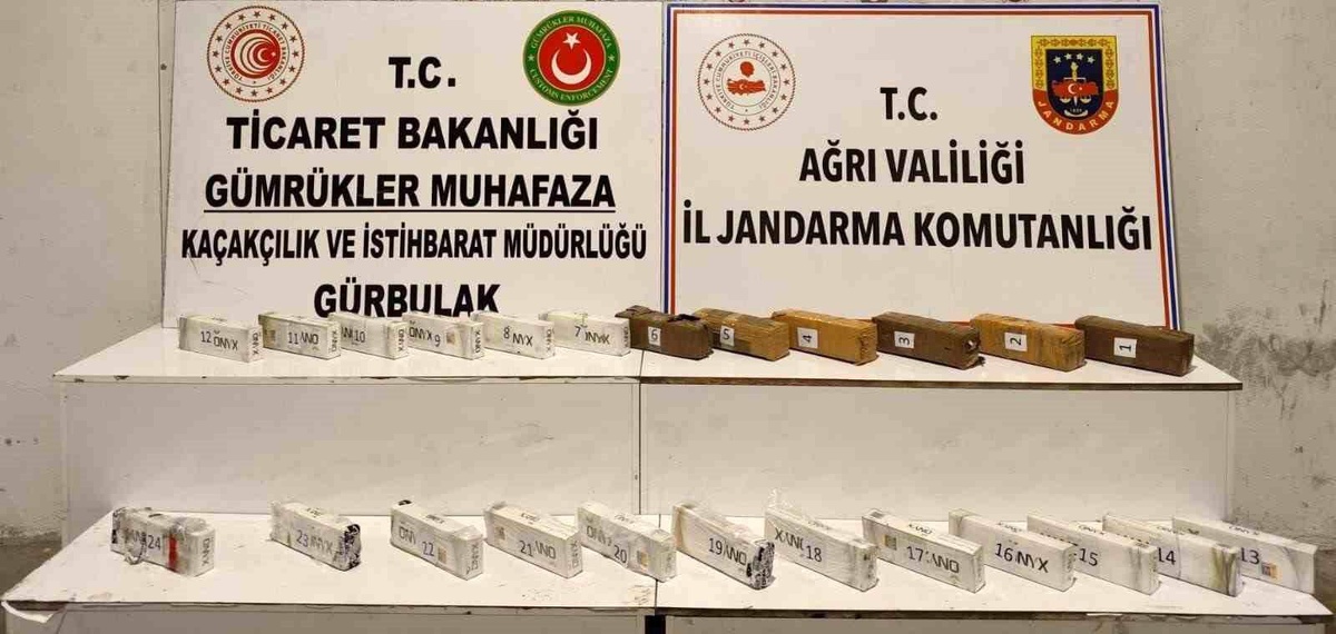Ağrı\'da 12 Kilo Esrar Ele Geçirildi