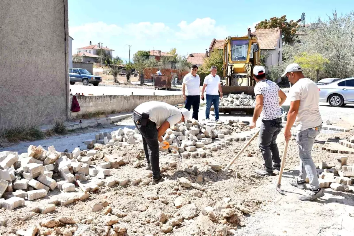 Emet Sanayi Sitesi\'nde Üst Yapı Çalışmaları Devam Ediyor