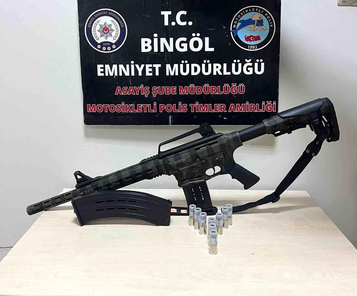 Bingöl\'de Ruhsatsız Tüfek Ele Geçirildi