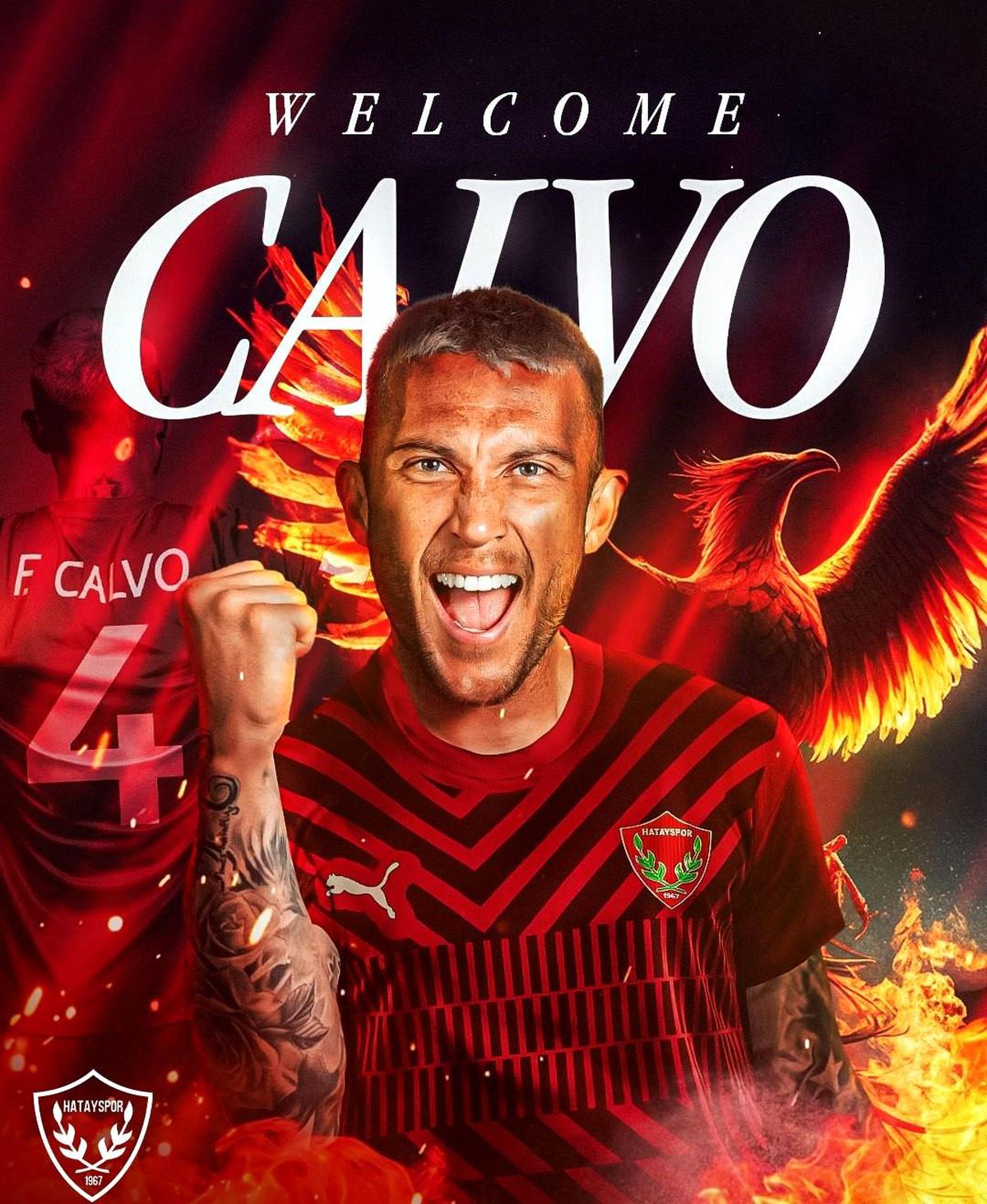 Hatayspor, Francisco Calvo\'yu Kadrosuna Kattı