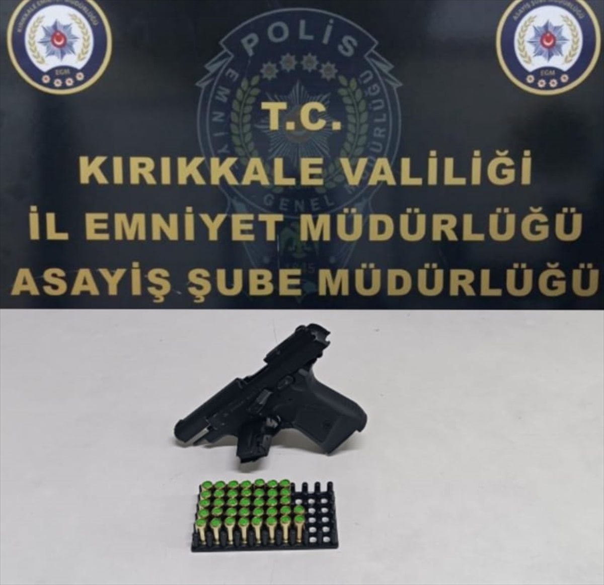 Kırıkkale\'de Ruhsatsız Silah Operasyonu