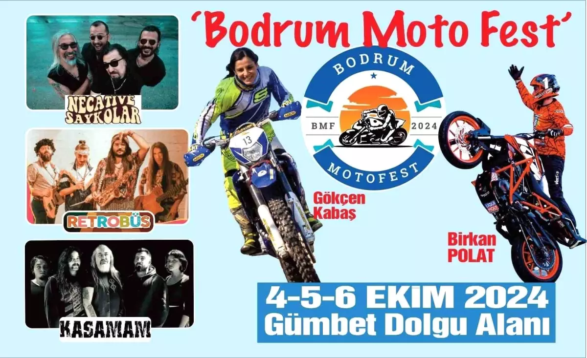 Uluslararası Bodrum MotoFest Motosiklet Tutkunlarını Bir Araya Getiriyor