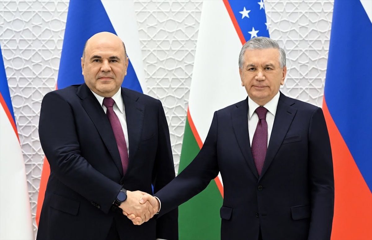 Mişustin Özbekistan\'da Görüşme Gerçekleştirdi