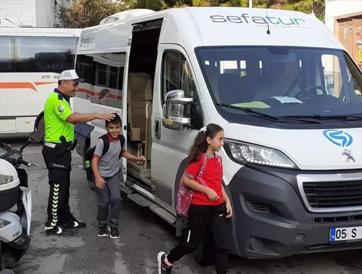 Amasya\'da Öğrenci Servislerine Denetim