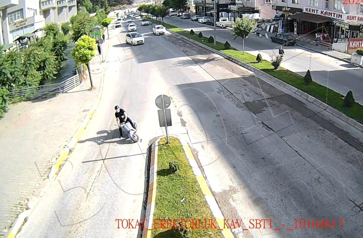 Tokat\'ta Trafik Kazaları Görüntülendi