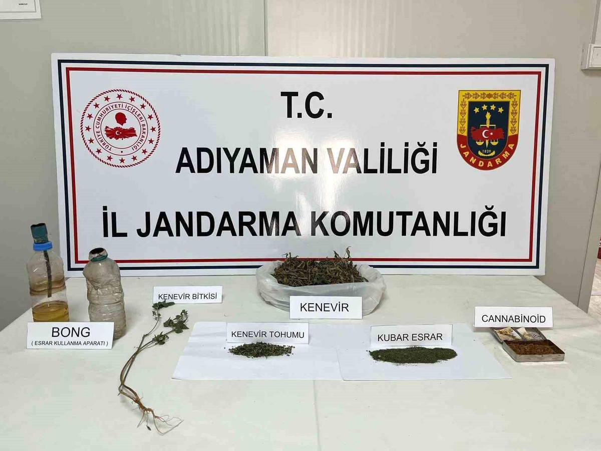 Adıyaman\'da Uyuşturucu Operasyonu