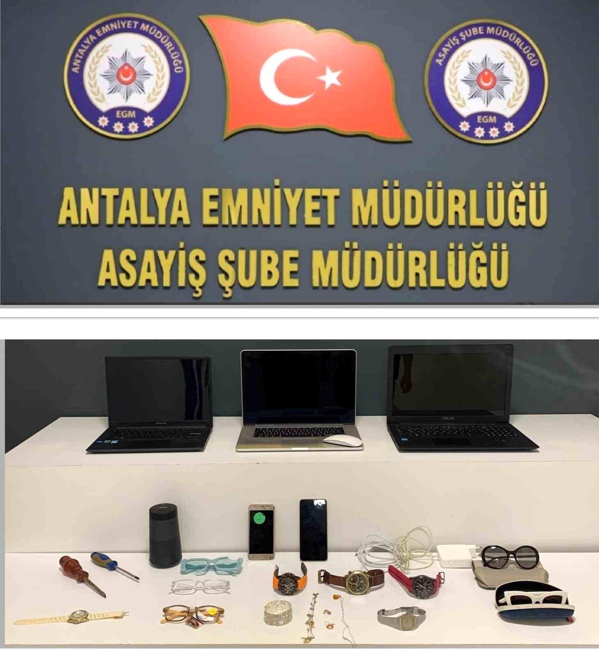Antalya\'da Hırsızlık Şüphelileri Tutuklandı