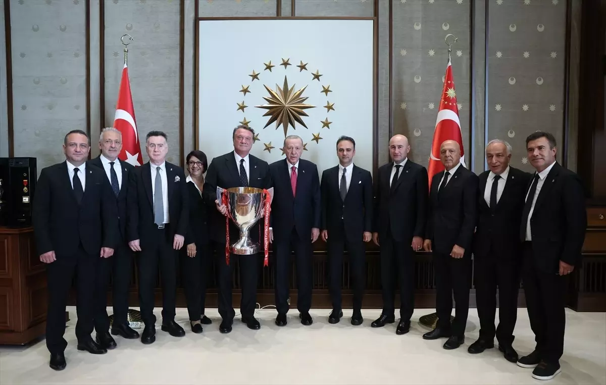 Erdoğan\'dan Beşiktaş\'a Başarı Dileği