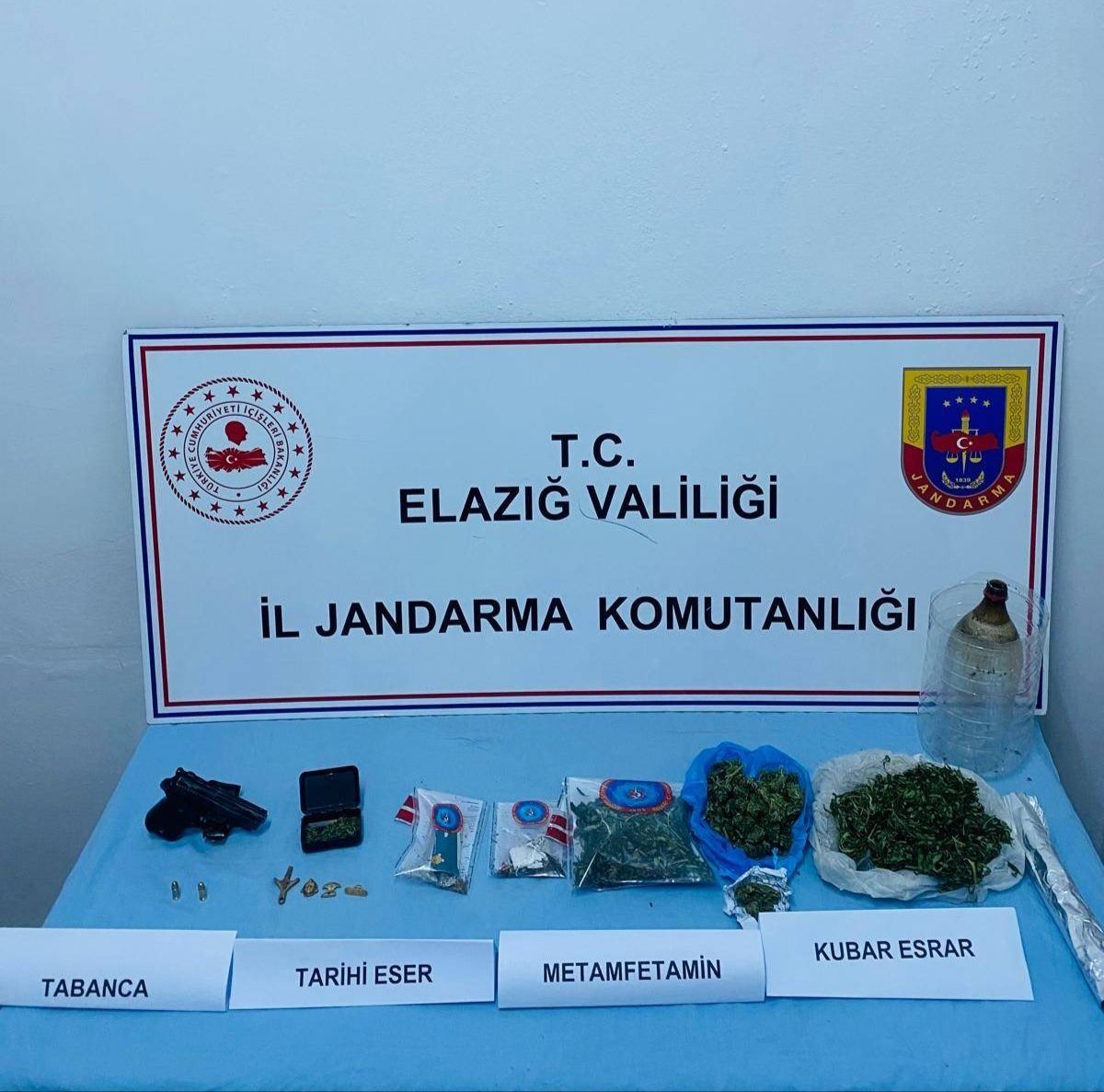 Elazığ\'da Uyuşturucu Operasyonu