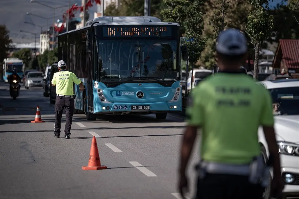 Erzurum\'da Servis Denetimleri Başladı