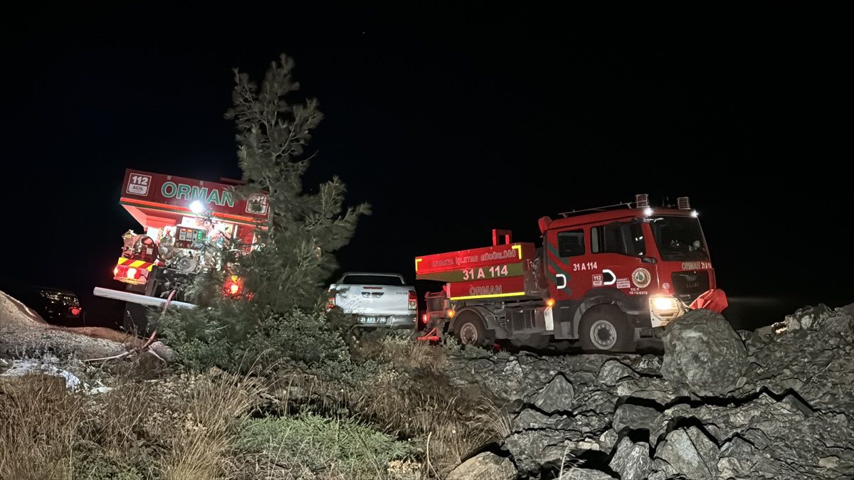 Antakya\'da Orman Yangını Kontrol Altına Alındı