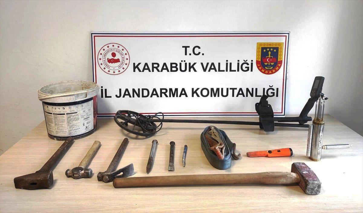 Safranbolu\'da Kaçak Kazı Operasyonu