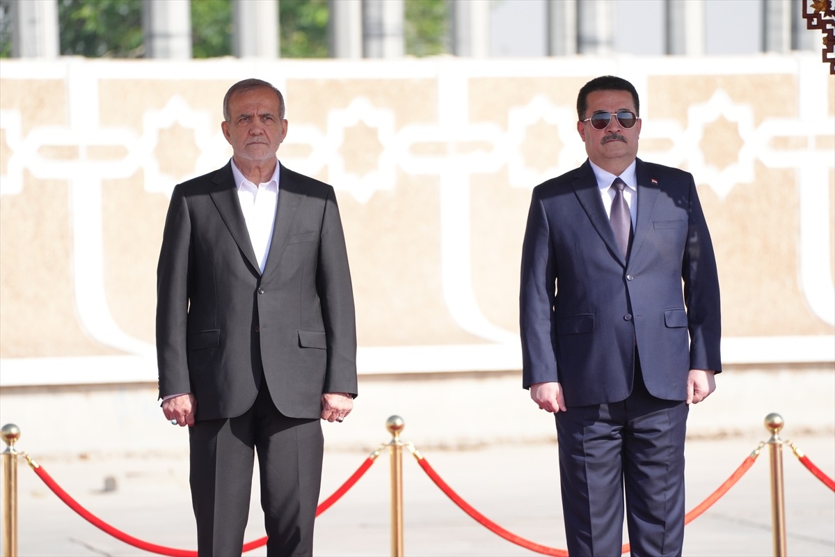 İran Cumhurbaşkanı Pezeşkiyan Irak\'ta