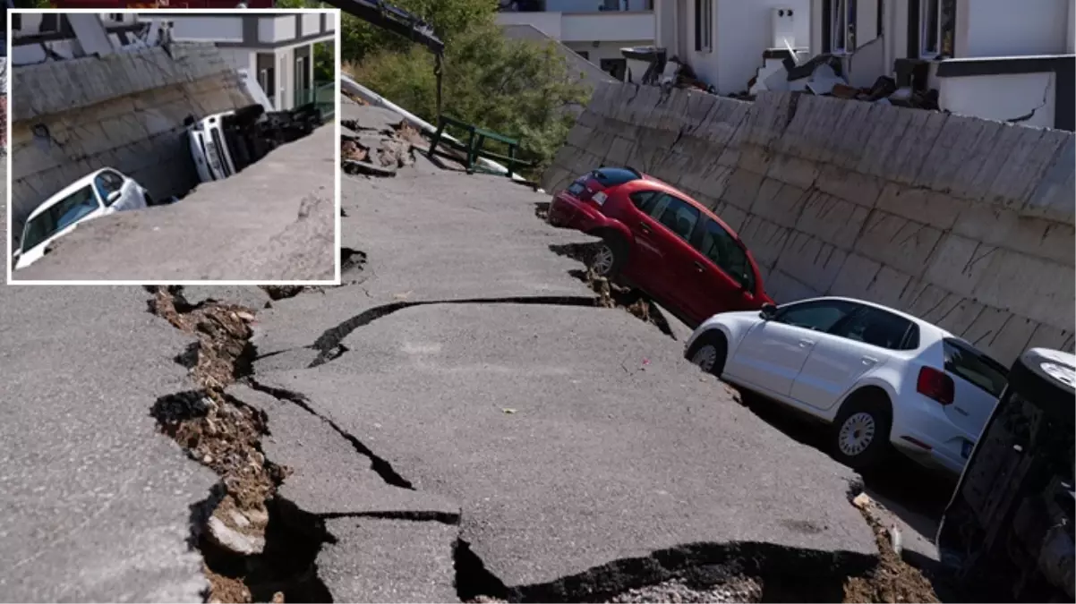 İzmir felaketi yaşıyor! Yollar ve istinat duvarları çöktü onlarca araç denize sürüklendi