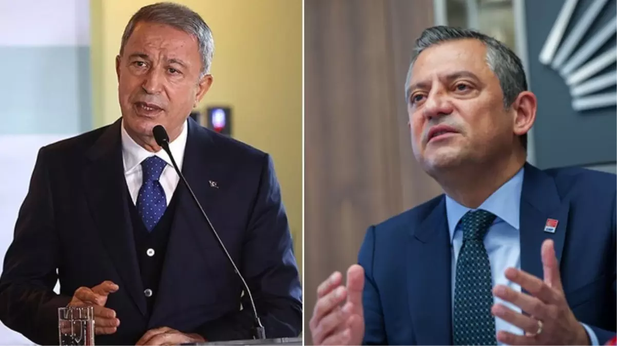 Özgür Özel\'den Hulusi Akar\'a sert tepki: Kazı kazan gibi kazıdık altından Siyasal İslamcı çıktı