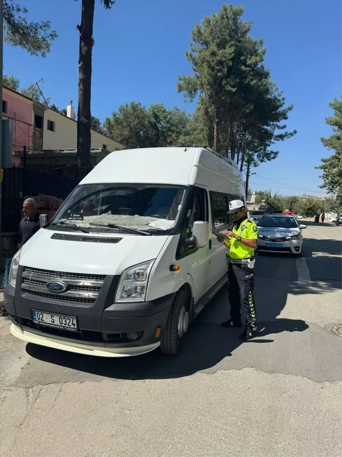 Adıyaman\'da Servis Araçları Denetlendi