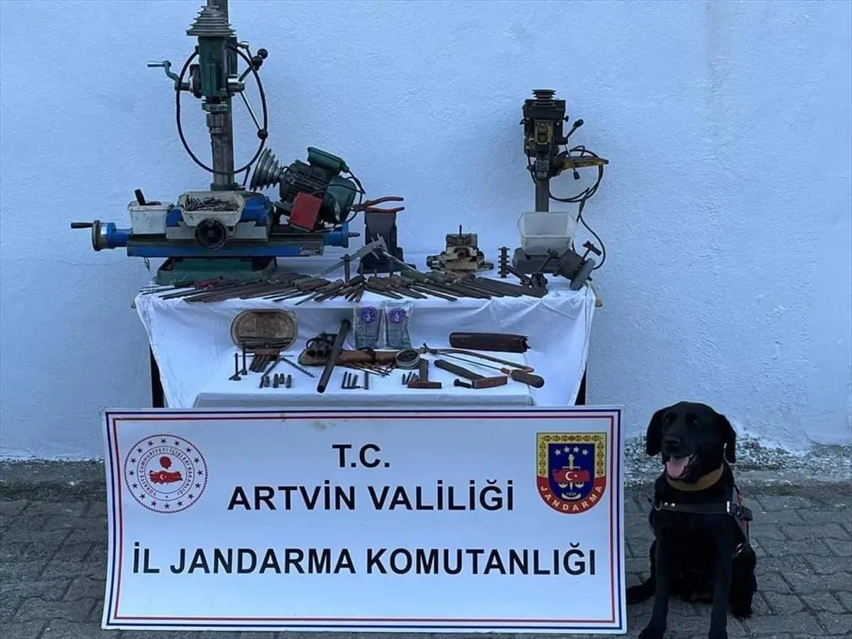 Artvin\'de mühimmat kaçakçılığı yapan şüpheli tutuklandı