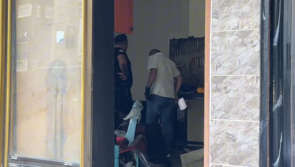 Motosiklet Atölyesinde Uyuşturucu Operasyonu