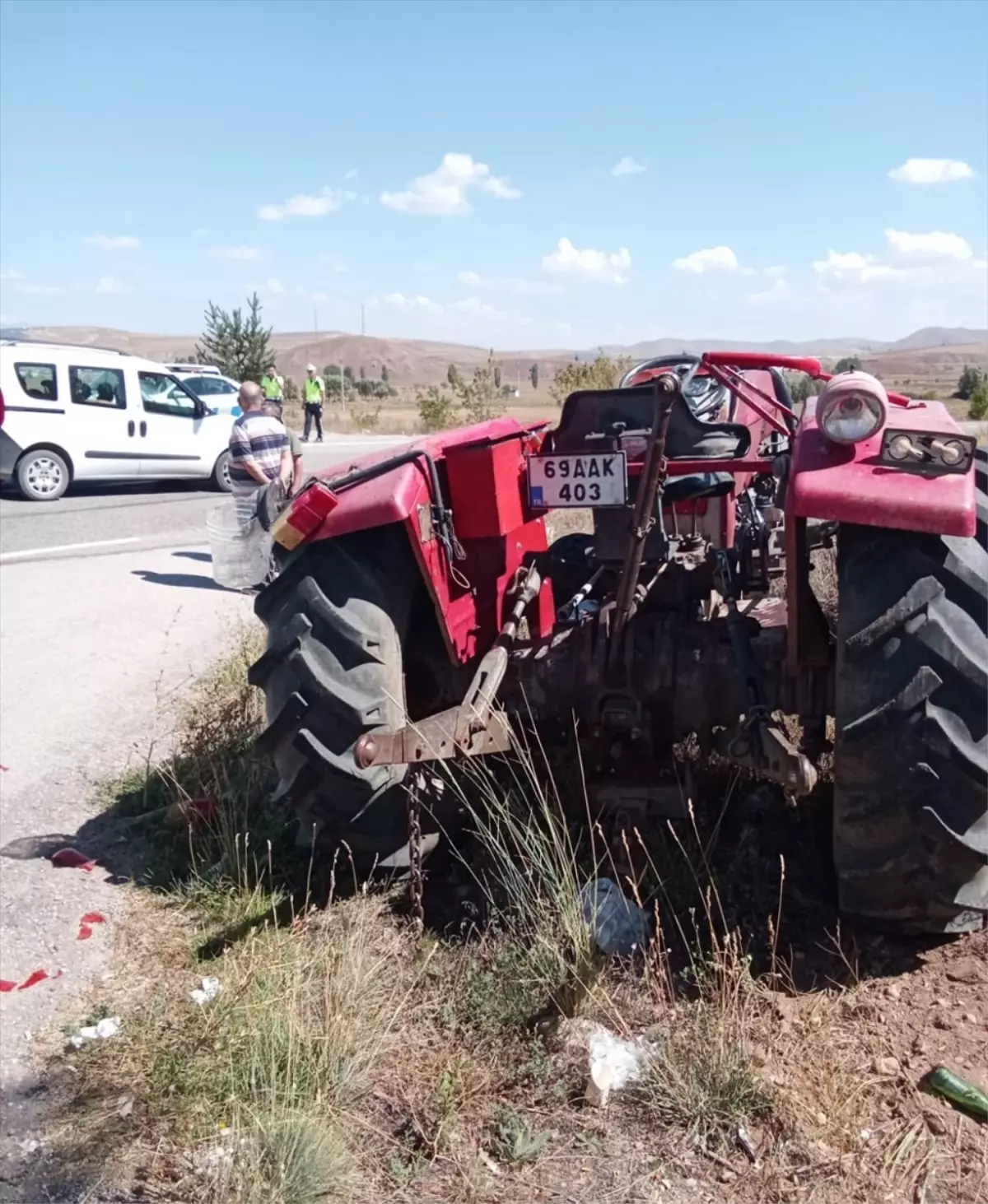 Bayburt\'ta Trafik Kazası: 1 Ölü