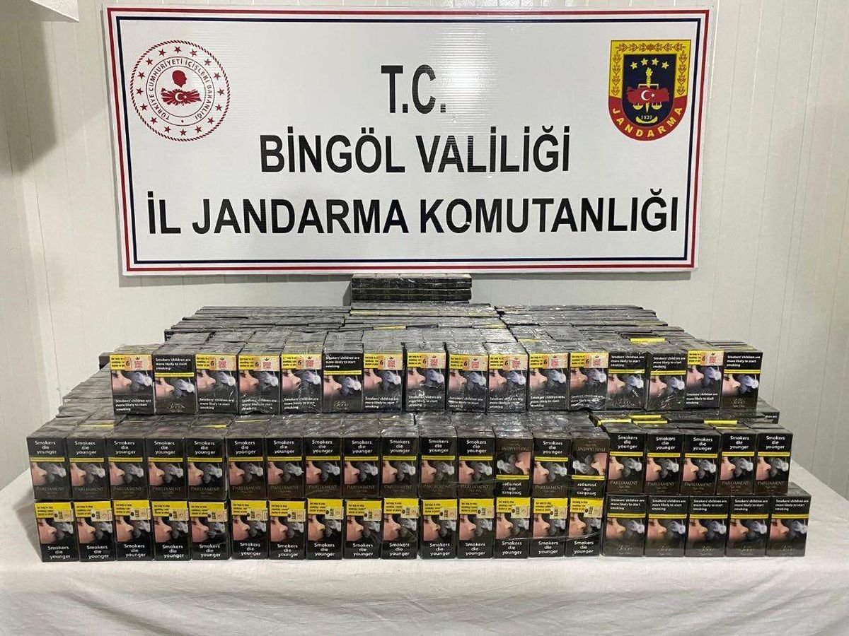 Bingöl\'de Silah ve Kaçak Sigara Ele Geçirildi