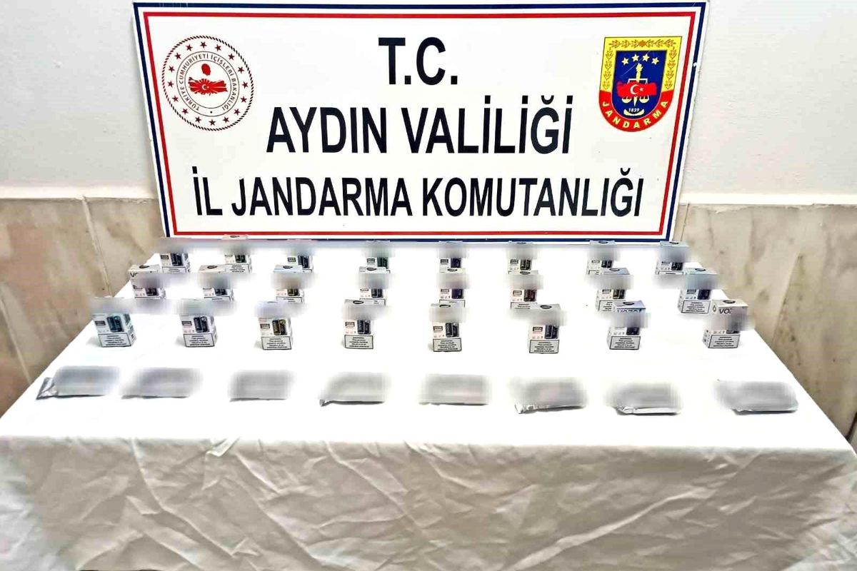 Didim\'de Elektronik Sigara Baskını