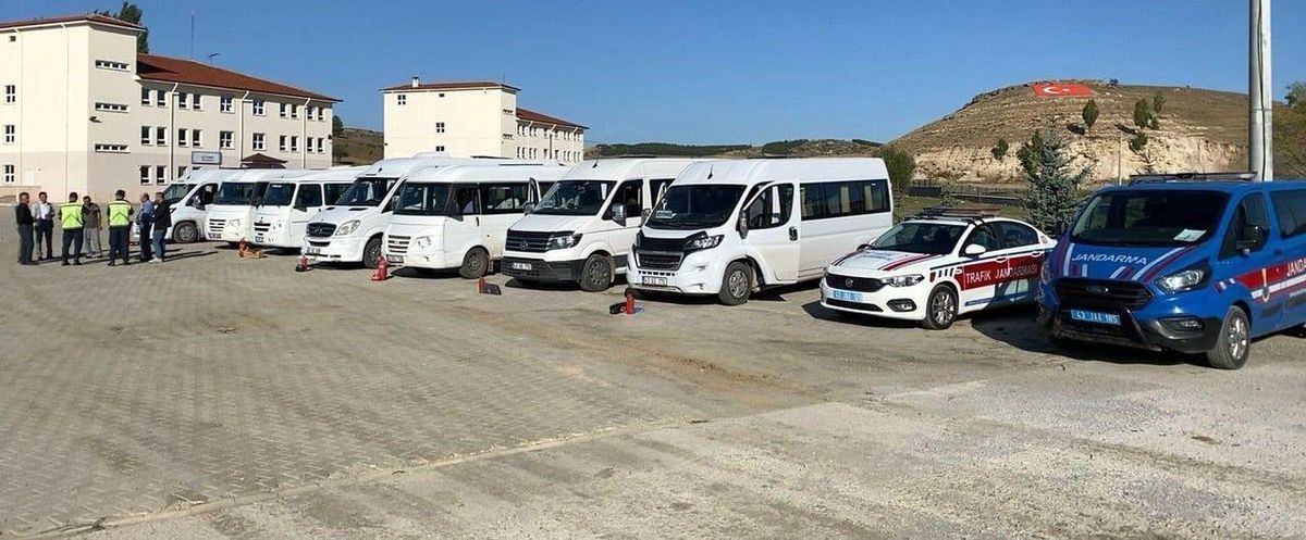 Kütahya\'da Okul Servislerine Denetim